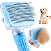 Pet Grooming Brush – Dog & Cat Hair Remover Comb for Long Hair